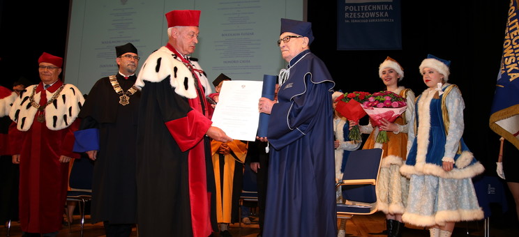 Profesor Bolesław Fleszar doktorem honoris causa Politechniki Rzeszowskiej