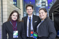 Przedstawiciele Samorządu Studenckiego Politechniki Rzeszowskiej,