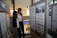Wystawa prac studentów architektury