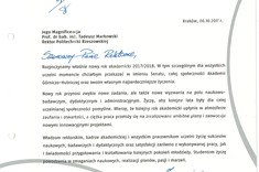 Prezydent RP i marszałek Sejmu z życzeniami dla Politechniki Rzeszowskiej