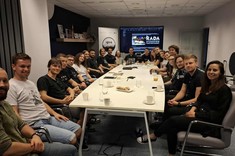 Spotkanie przedstawicieli Rady Studentów przy prezesie Polskiej Agencji Kosmicznej,